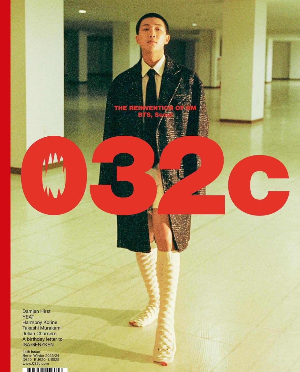 [032c Magazine] Namjoon for Issue #44 (Winter 2023/2024) - 091123