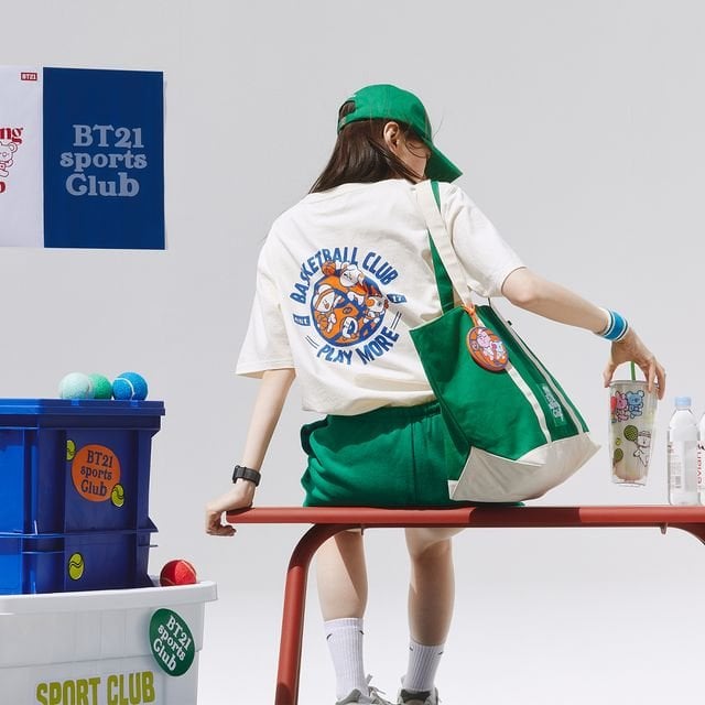 231103 LINE FRIENDS US on Instagram: Let’s spend an energetic day with BT21! 😎 Meet the new collection BT21 Sports Club ✨