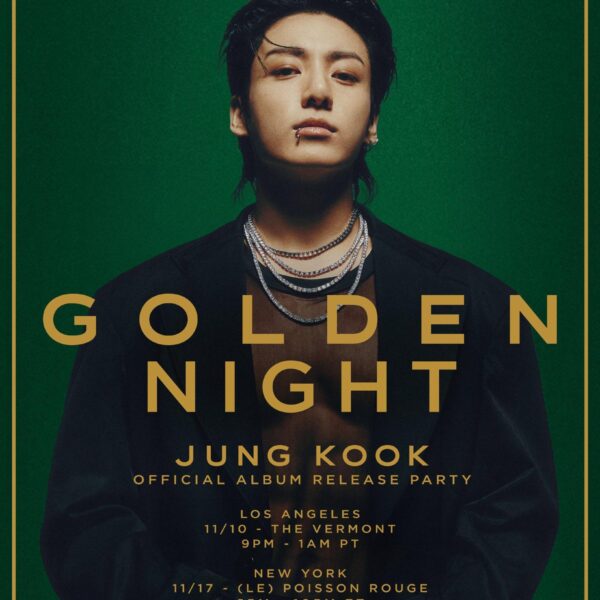 [Geffen Records] To celebrate the release of Jung Kook's solo album 'GOLDEN', Club90sLA presents the official album release party 'GOLDEN NIGHT' in LA and NYC - 041123