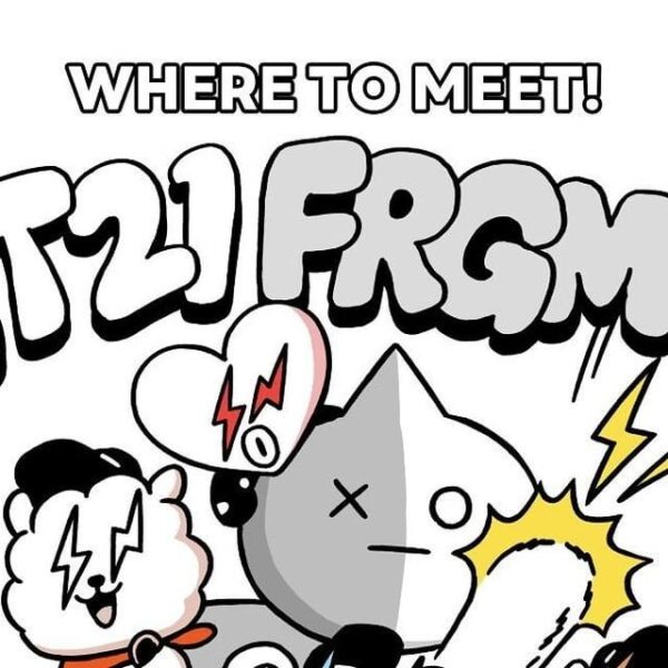 231123 BT21 on Instagram: 𝐁𝐓𝟐𝟏 𝐗 𝐅𝐑𝐀𝐆𝐌𝐄𝐍𝐓 𝐏𝐎𝐏 𝐔𝐏 𝐀𝐑𝐎𝐔𝐍𝐃 𝐓𝐇𝐄 𝐆𝐋𝐎𝐁𝐄🖤
