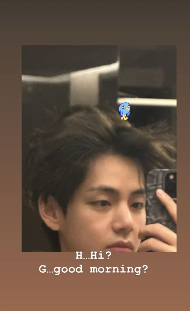 Taehyung IG Story (2) 091123