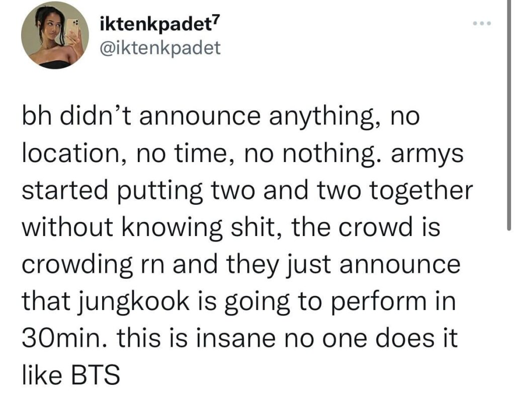 ARMY in the year of 2023 be like