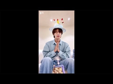 231204 [n month’s Seokjin] Message from Jin : Dec 2023 💌