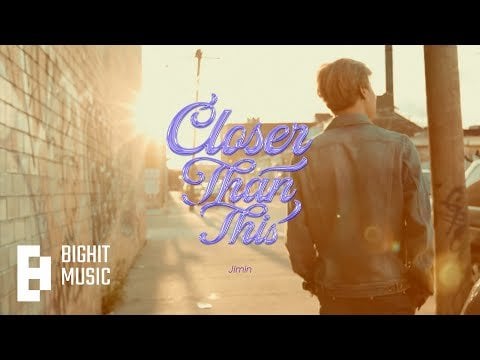 Jimin 'Closer Than This' Official MV - 221223