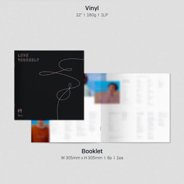 [Notice] BTS ‘LOVE YOURSELF 轉 ‘Tear’’ LP pre-order information (+ENG/JPN/CHN) - 061223