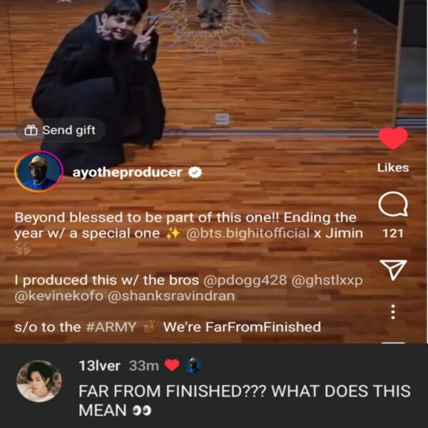 Ayo the Producer IG Post - 211223