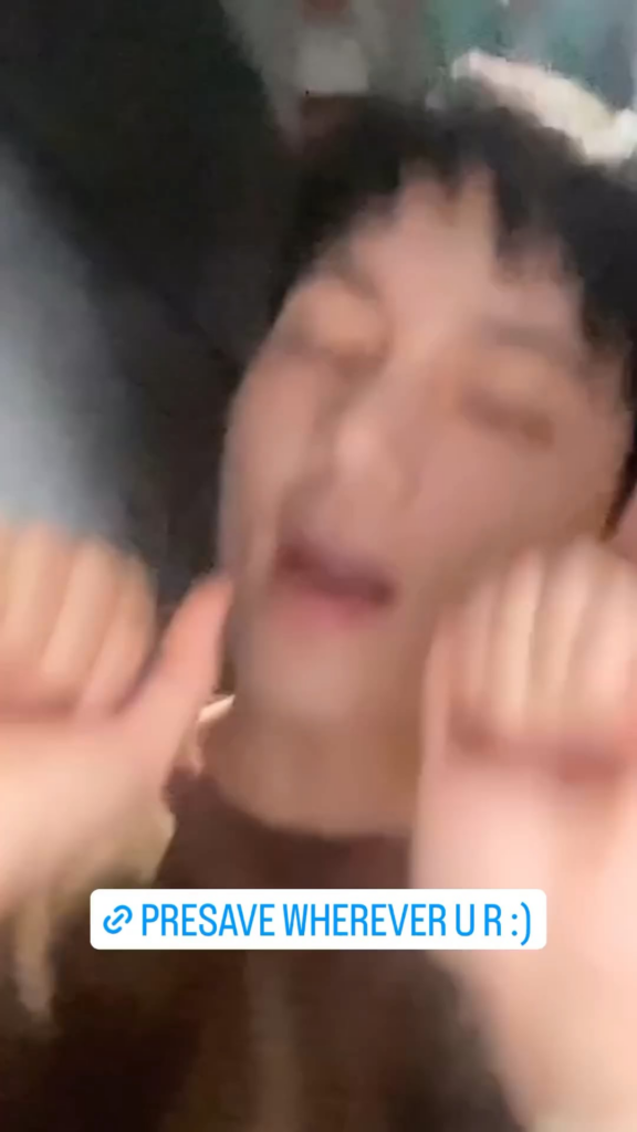 UMI IG Story (feat. Taehyung) (longer snippet of “wherever u r”) - 271223