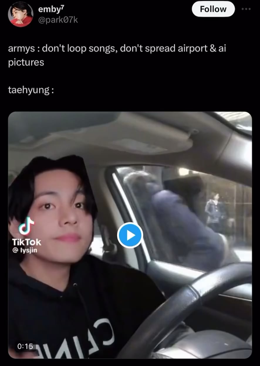 kim taehyung, the king of idgaf