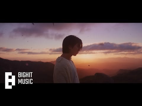 A year ago today, RM released his debut solo album 'Indigo', and the MV for title track "Wild Flower (with youjeen)"