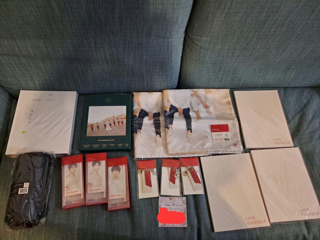 WTS][HK/WW] BTS Memories & Love Yourself Tour Merch