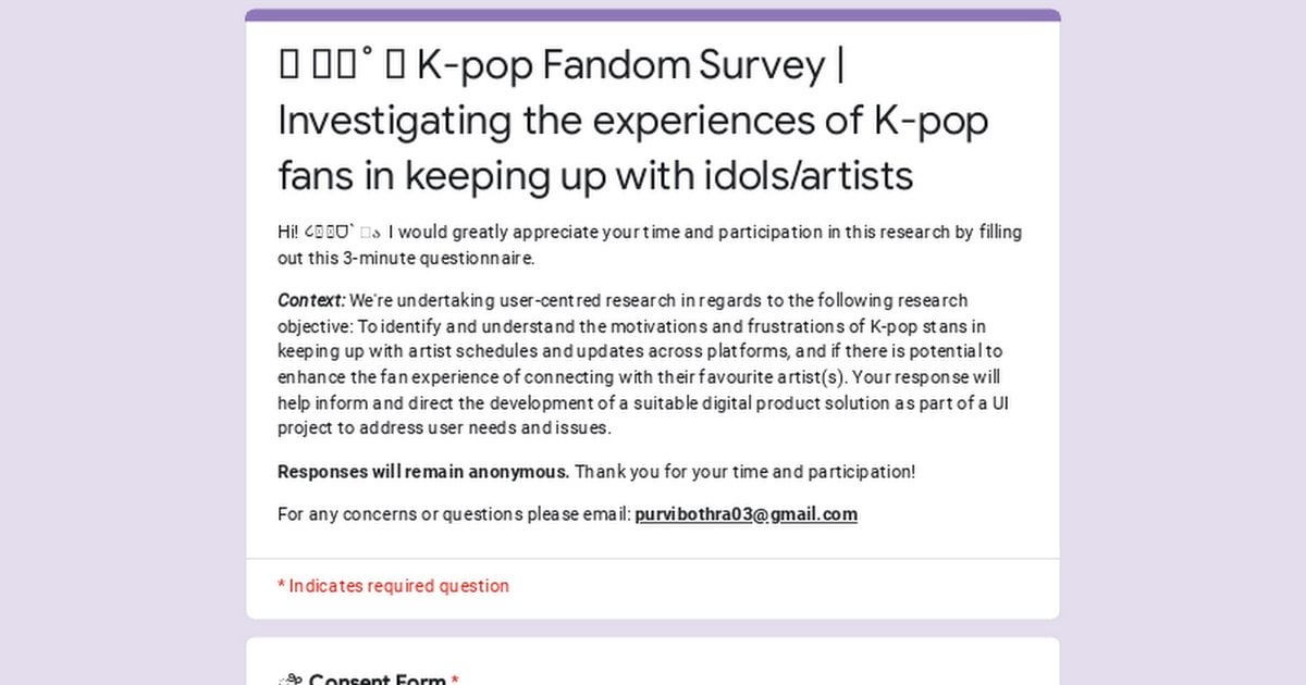 Survey about ARMY's habits in keeping up with BTS (open to all ages + locations)