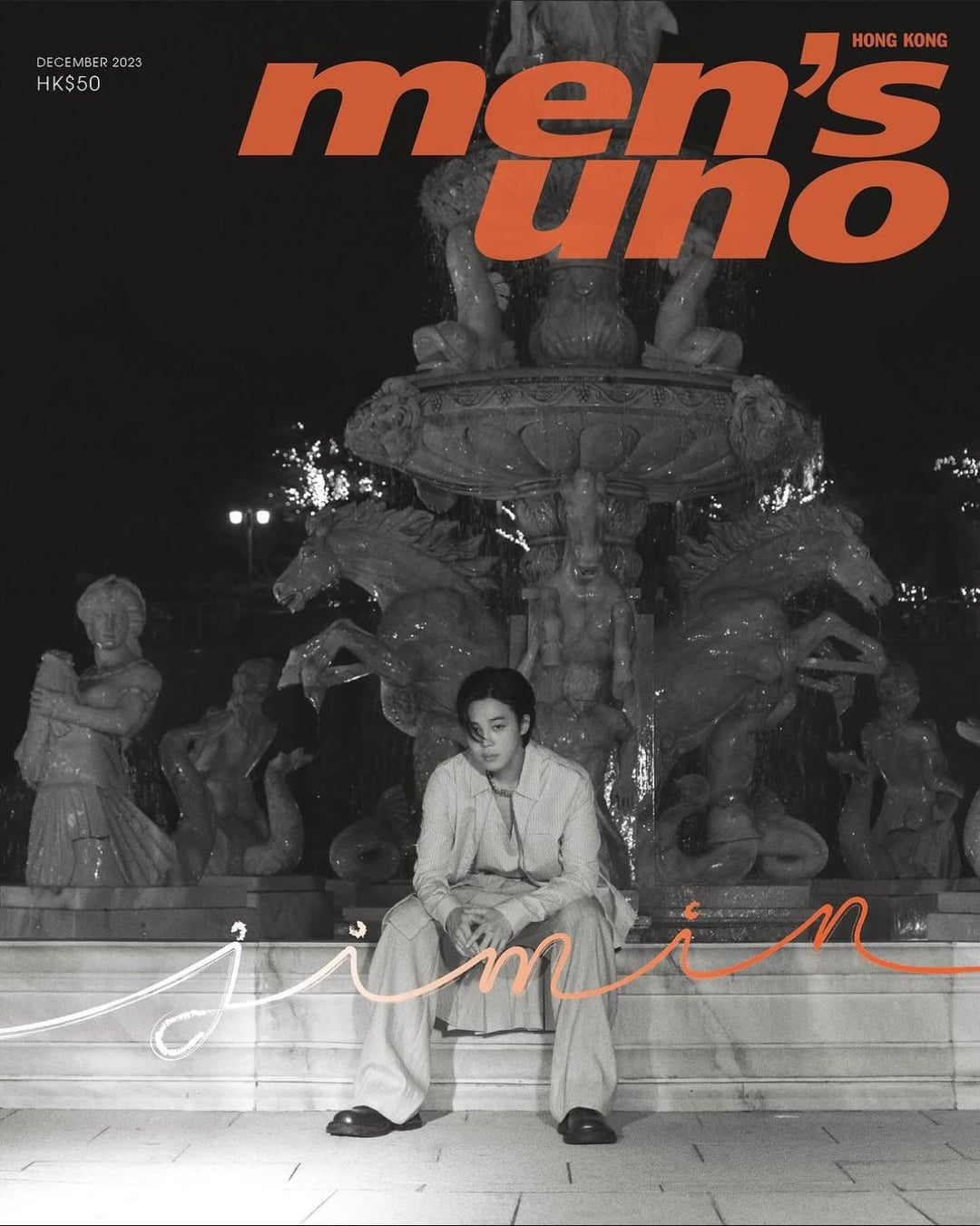 [men’s uno Hong Kong] Jimin for December 2023 issue covers - 051223