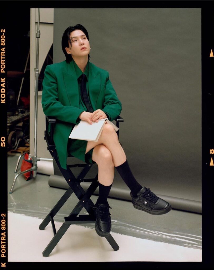 [Valentino] All eyes are on Brand Ambassador SUGA of BTS for #ValentinoNarratives. - 120124