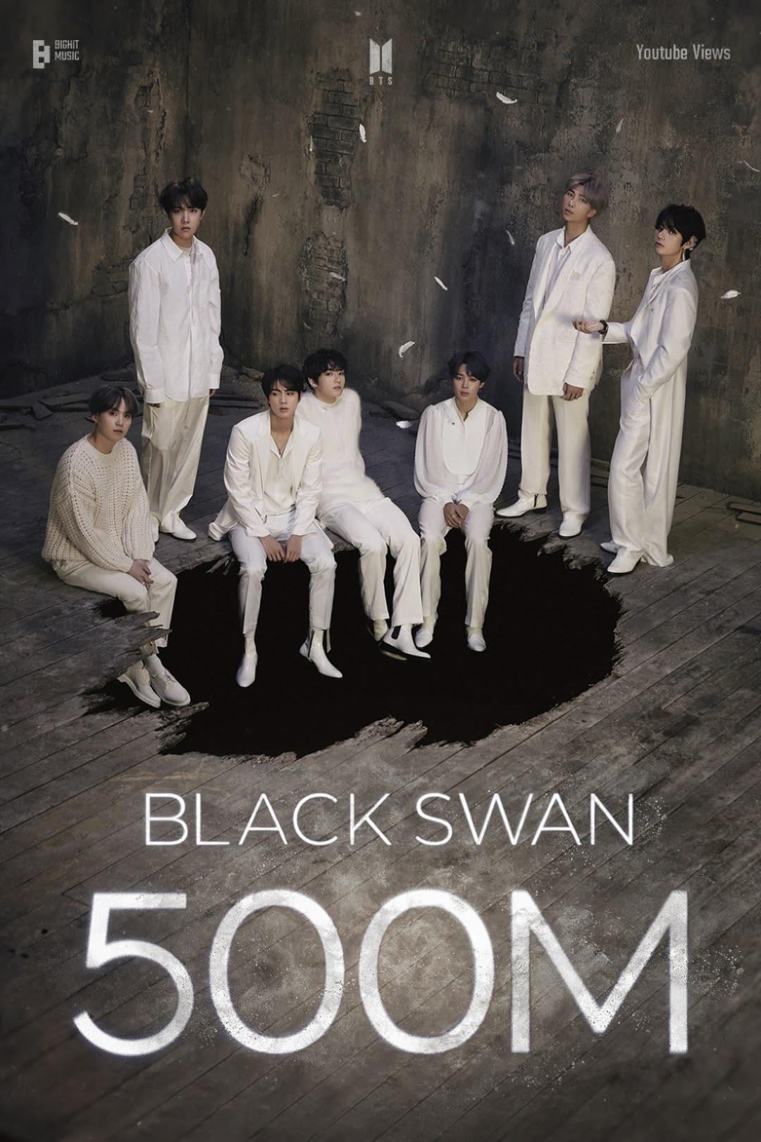 BTS’ ‘Black Swan’ MV hits 500 million views on YouTube, their 17th to do so - 150124