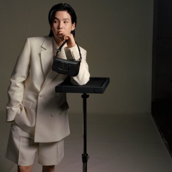 240115 Valentino x SUGA: Traditional silhouettes are cut, loosened and seen anew for Valentino Narratives. Discover the campaign with SUGA of BTS