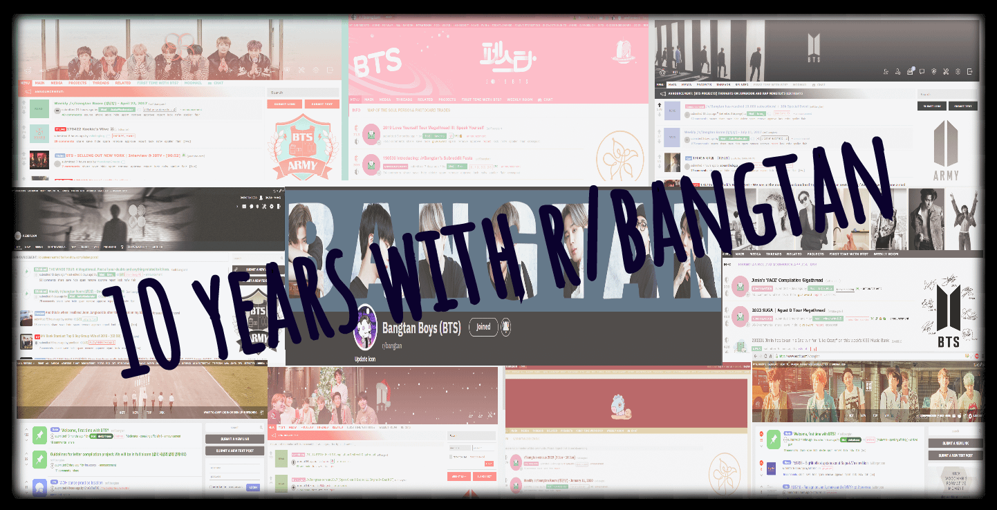 240111 r/bangtan 10th Anniversary Treasure Hunt