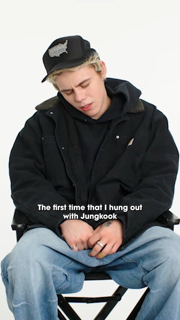 [Teen Vogue TikTok] The Kid Laroi talks about his first meeting with Jungkook - 030124