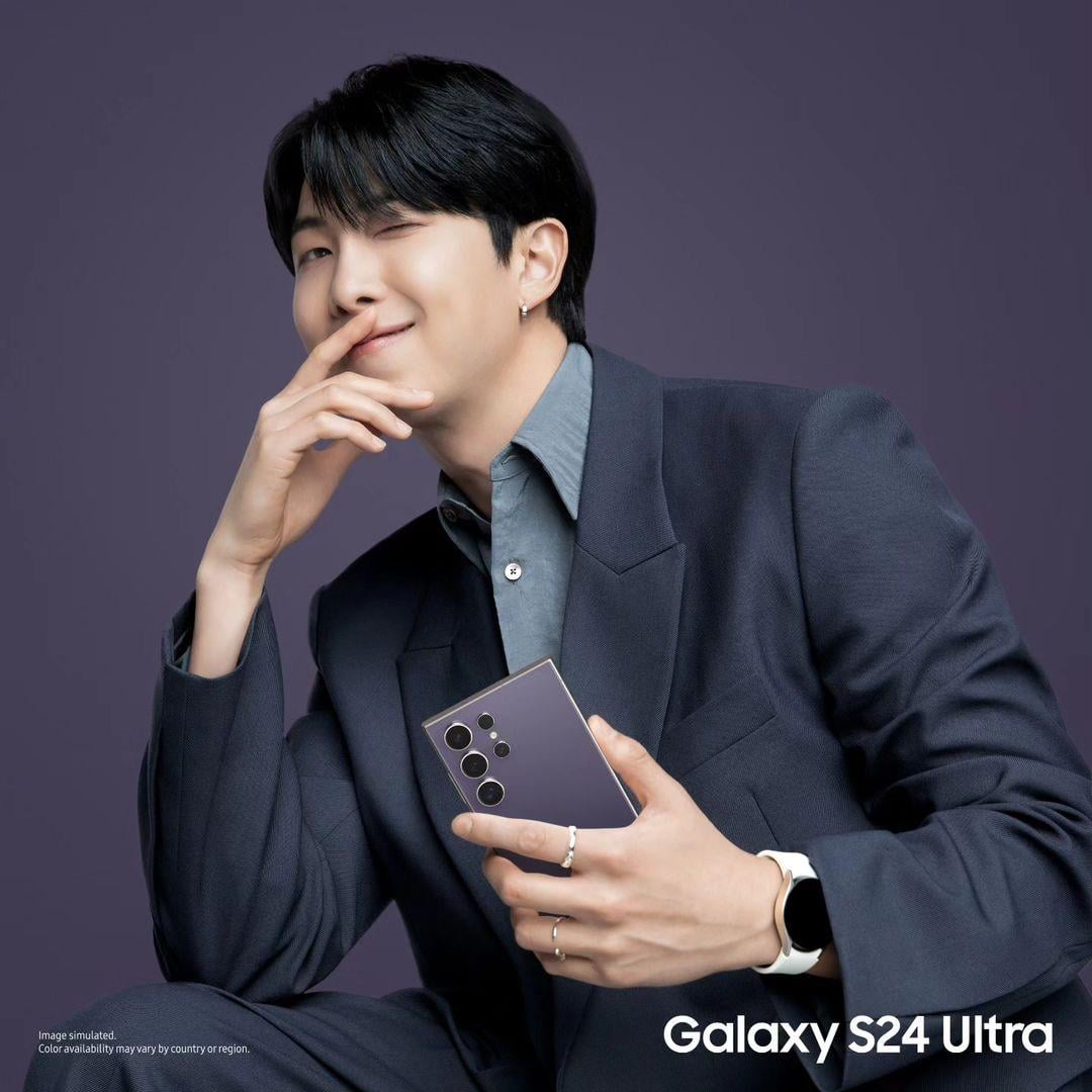 [Samsung Mobile] Namjoon, Yoongi and Jimin for Galaxy S24 - 180124