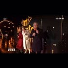 240101 Jung Kook's 'Standing Next To You' was performed in Berlin on German TV's (ZDF) biggest New Year’s show as part of a medley of 2023 hits