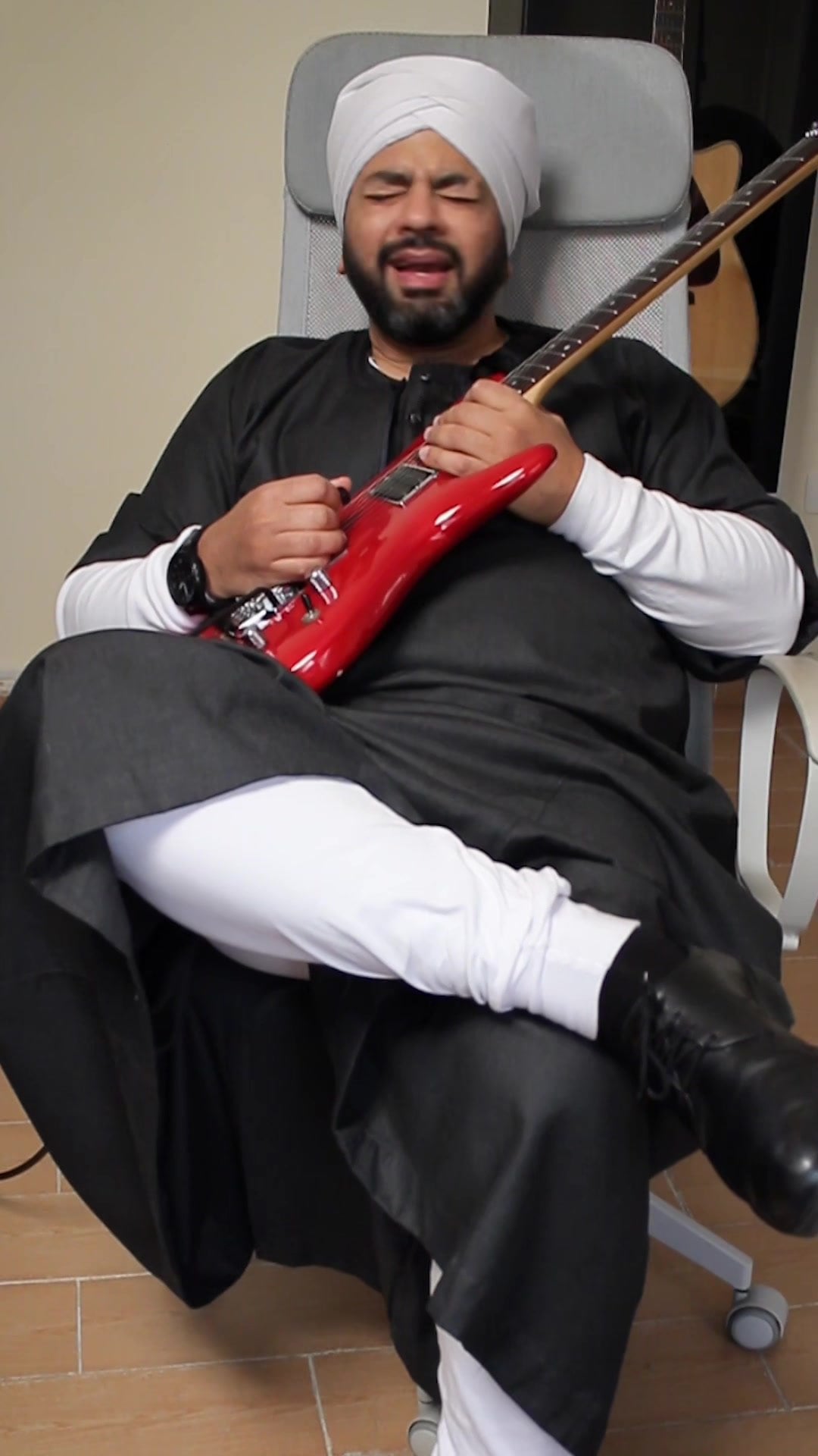 231231 Electric guitar cover of Jung Kook's "Yes or No"