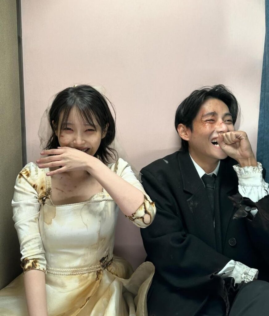 IU IG Post with Taehyung - 250124