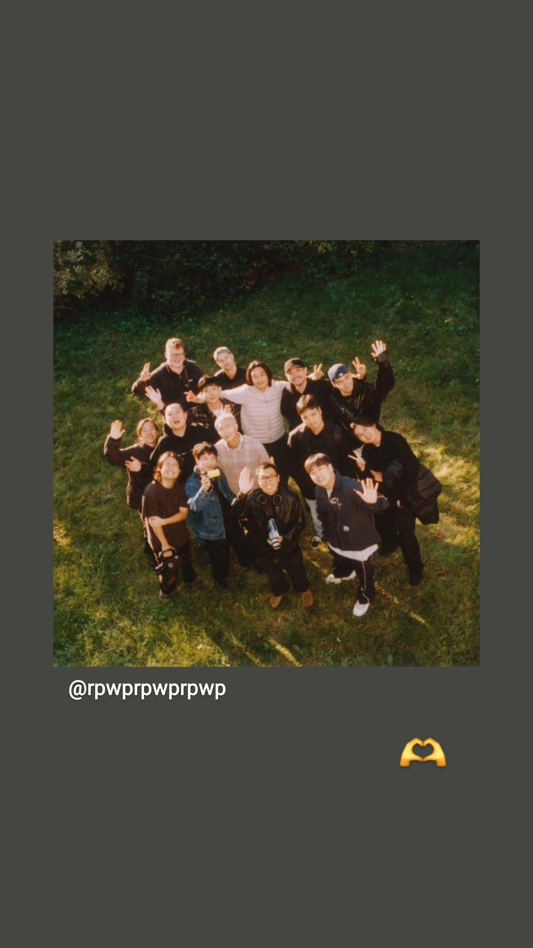 Namjoon IG Stories 310124