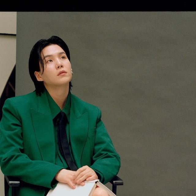 240112 Valentino on Instagram: All eyes are on Brand Ambassador SUGA of BTS for #ValentinoNarratives.