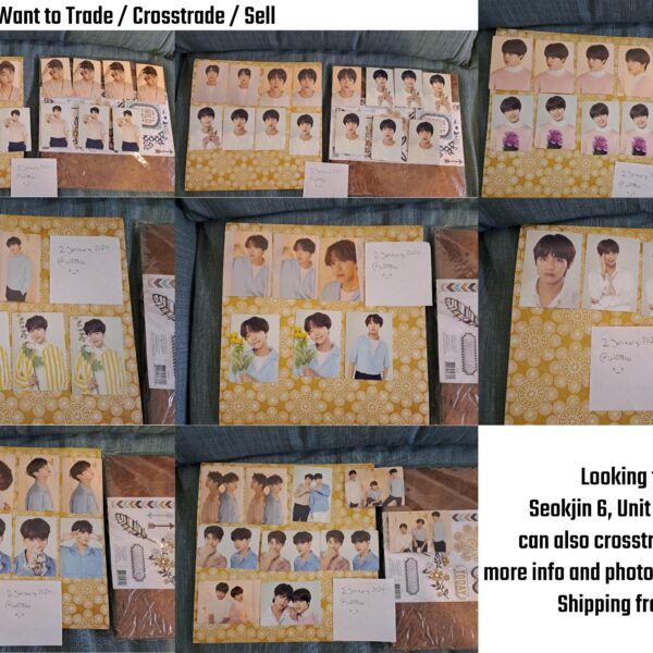 [WTT][WTS][HK/WW] BTS Love Yourself Tour Mini Photocards