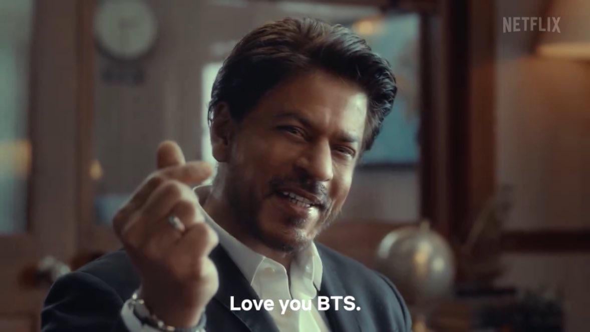Bollywood Superstar SRK mentions BTS in his upcoming movie “Dunki” - 160224
