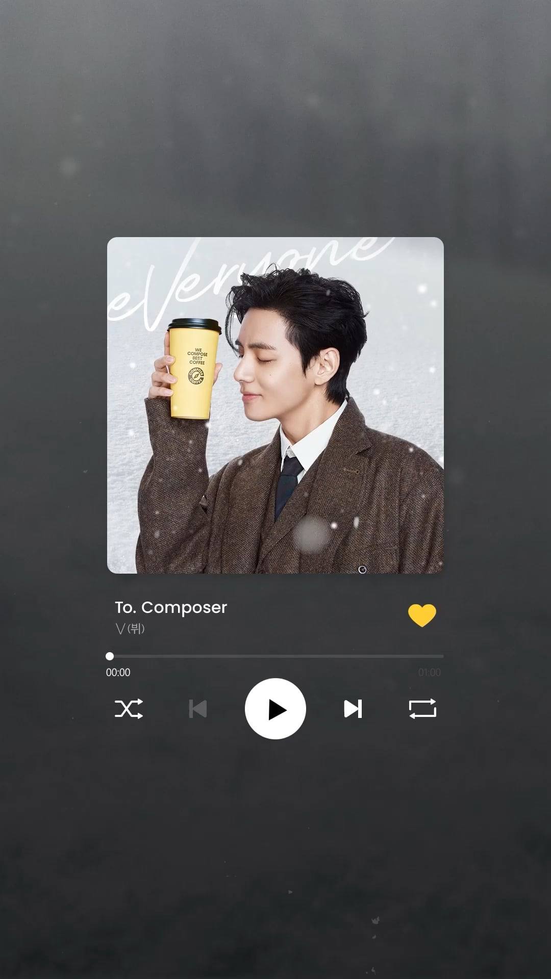 Compose Coffee IG Post feat. Taehyung - 070224