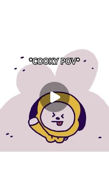 240206 BT21 on Instagram:₍ᐢ. ̯ .ᐡ₎: Hey! ▼・ᴥ・▼: Hey! BIG & TINY, but eye-to-eye in cuteness! 👀💕