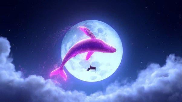 Hi! Can some explain to me the meaning behind the whale!