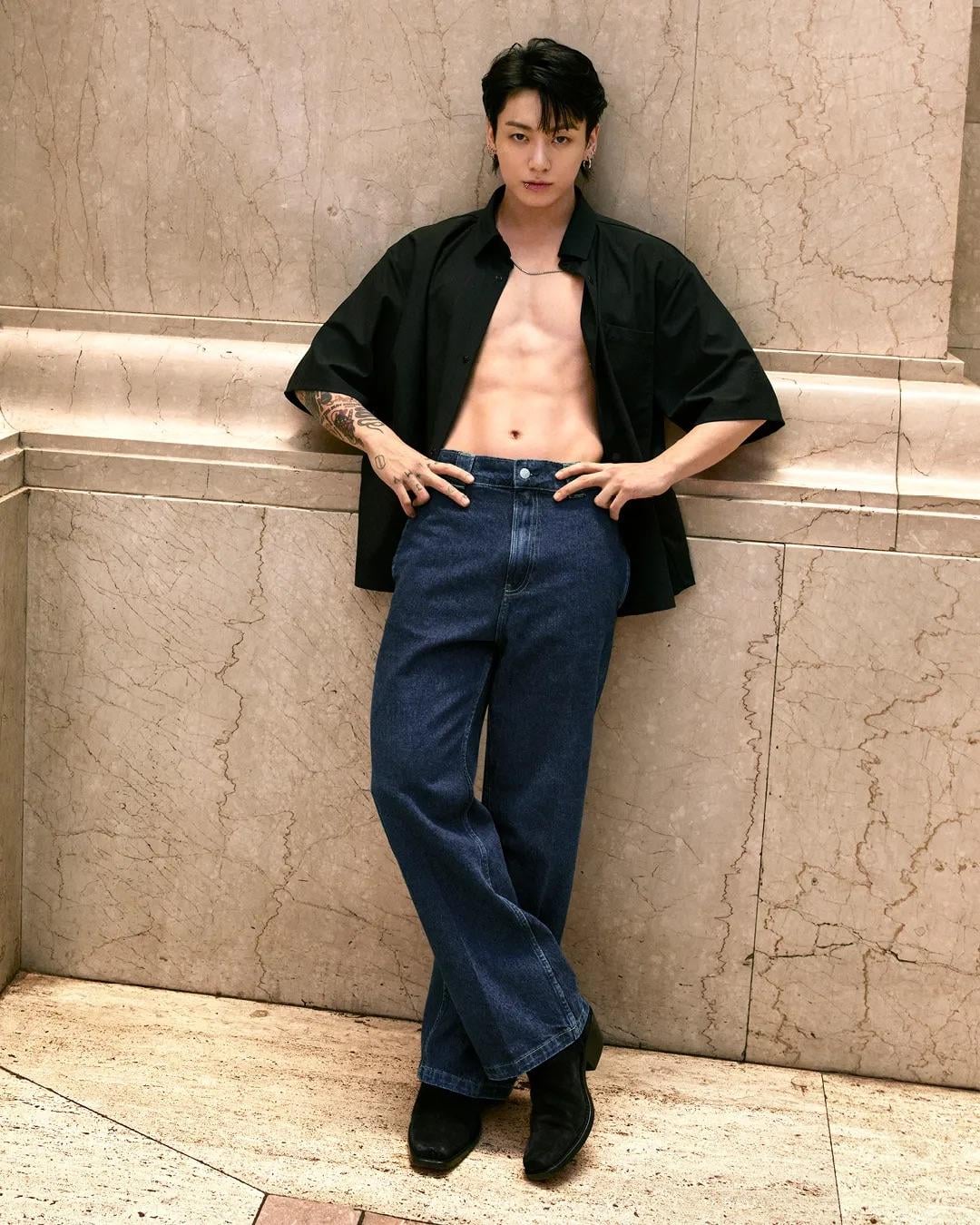 [Vogue Japan] Calvin Klein launches the latest campaign for Spring 2024 starring BTS's Jungkook! - 160224