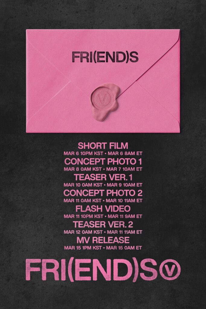V 'FRI(END)S' Promotion Schedule - 050324