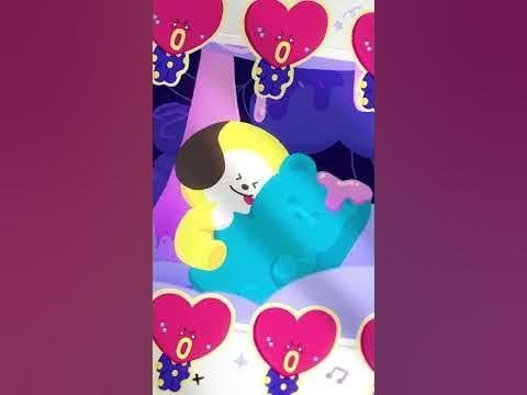 240314 BT21 - Behind the Scenes🎬 from COOKY’s pov😜 Already miss our days in Cloud Planet 💭💜 (Cooky's Cozy Film)