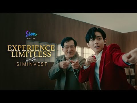 [SimInvest] V and Jackie Chan are now #ExperienceLimitlessWithSimInvest - 010324