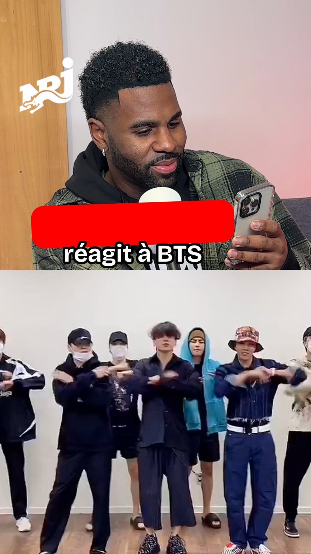 240316 NRJ: When Jason Derulo reacts to BTS 😍 We love their friendship! And you ?