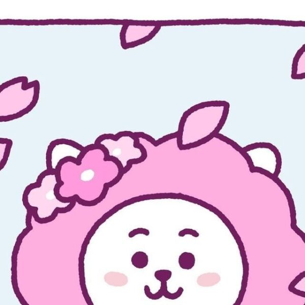 240325 BT21 on Instagram: Spring Day Compilation