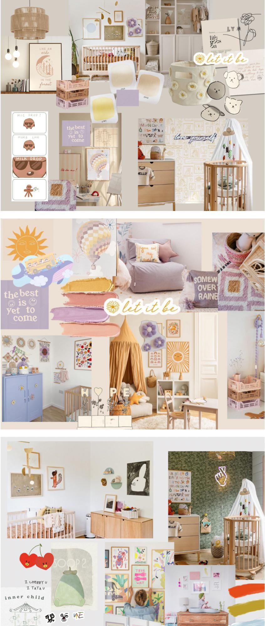 BTS inspired nursery