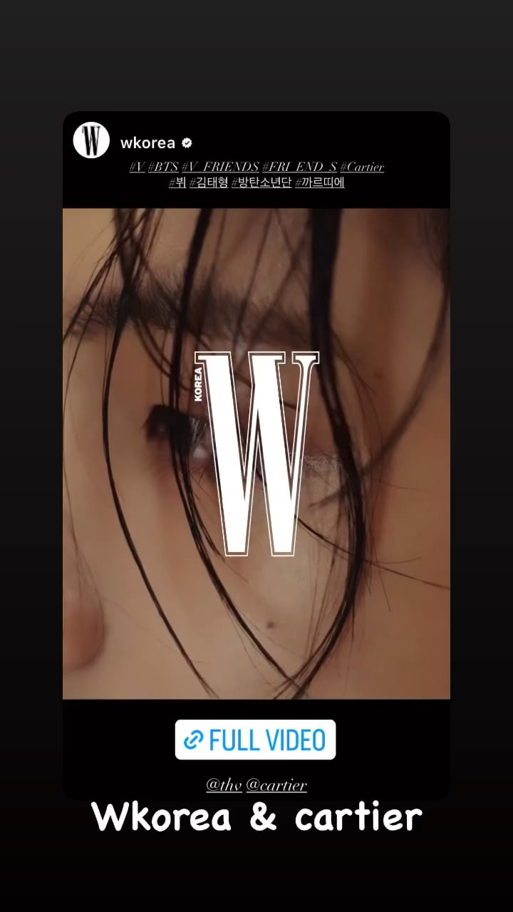 Taehyung IG Story 180324