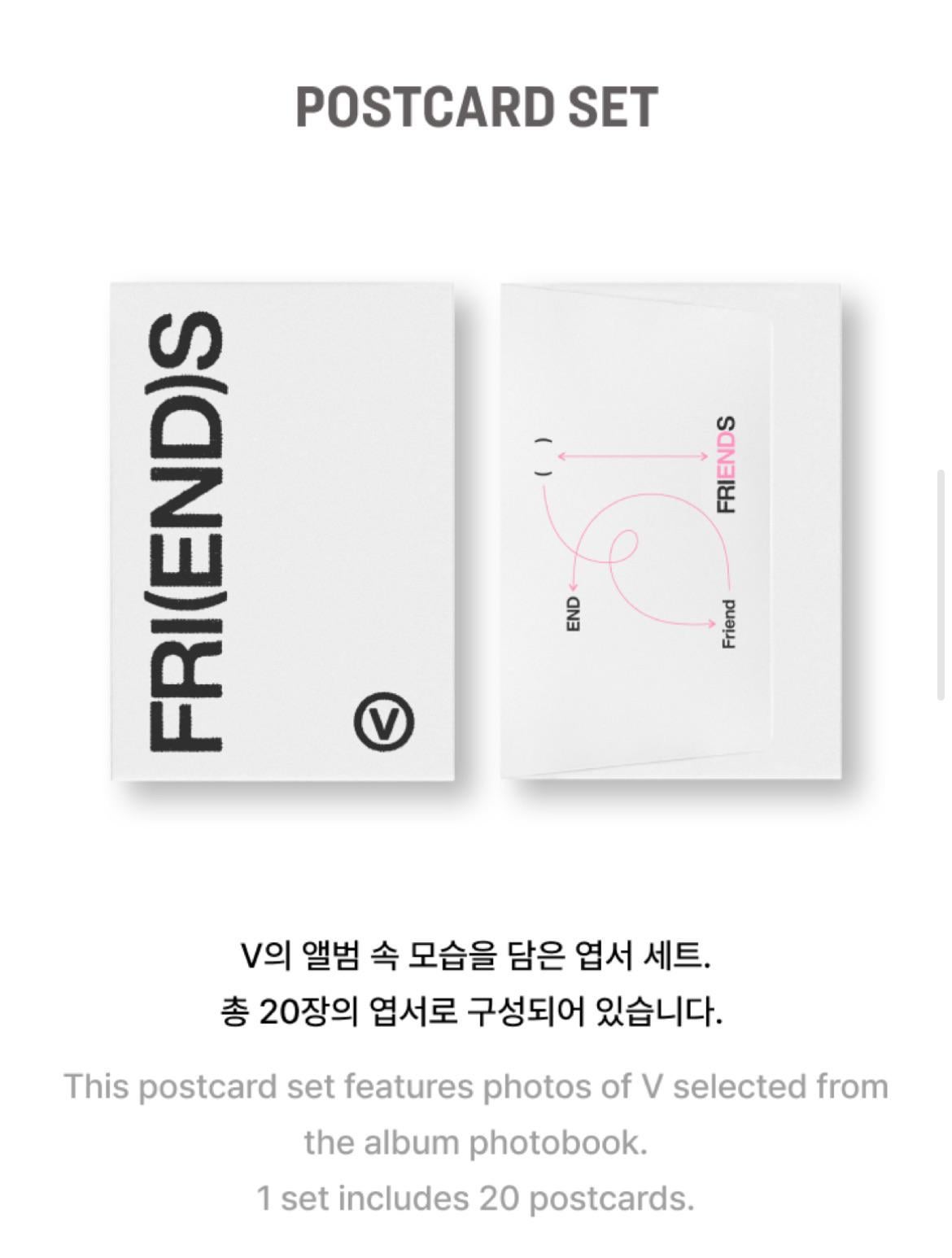 WTS FRIENDS V SPLIT GO (shipping to India 🇮🇳)