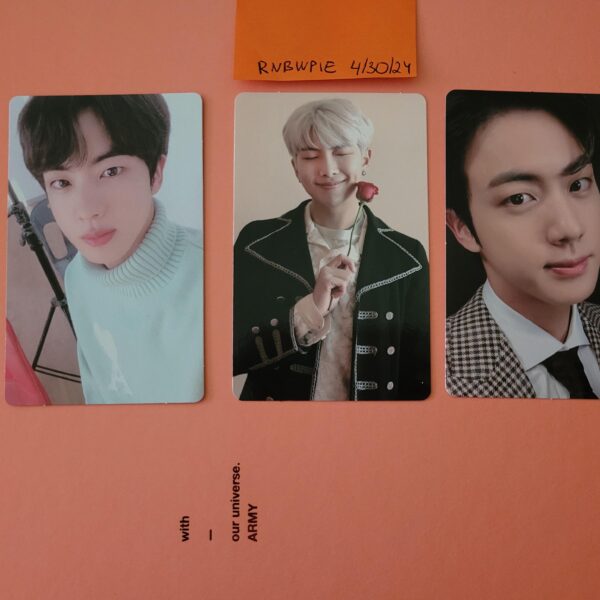 [WTS][INT] Selling Jin and RM photocards