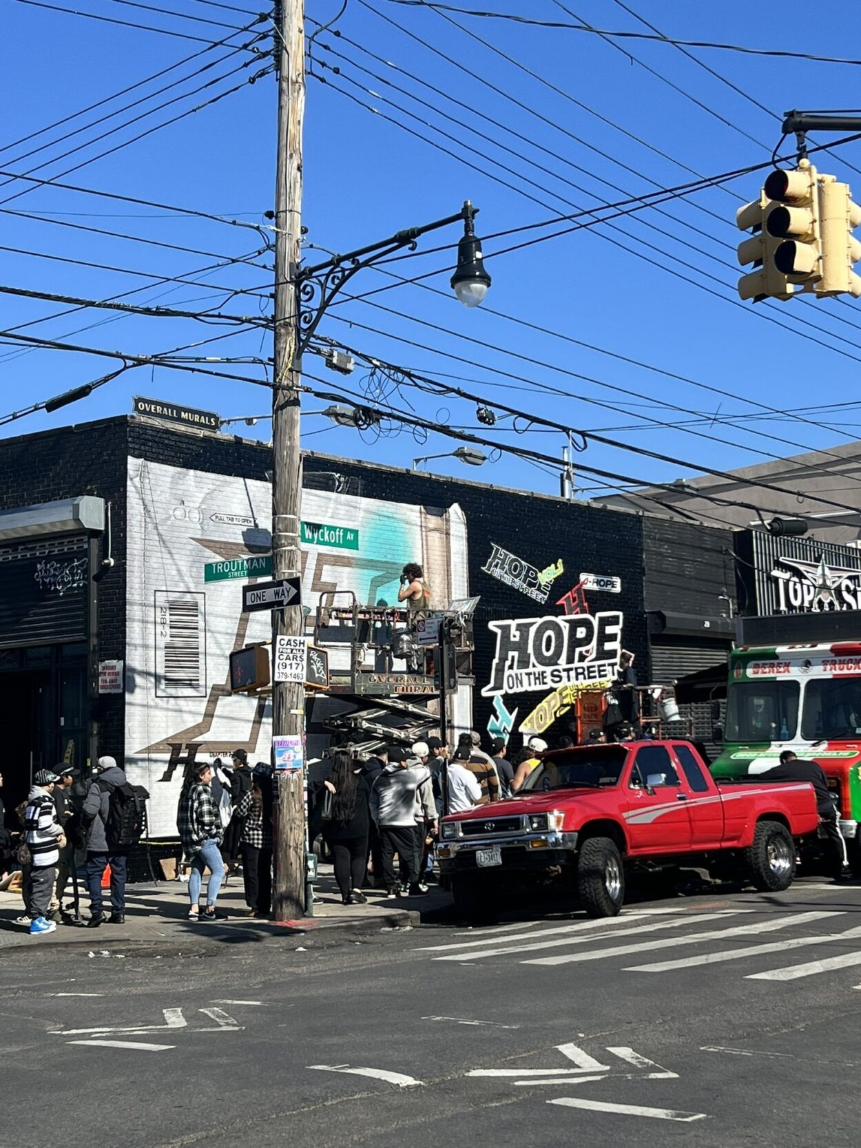 240317 j-hope's "Hope on the street" murals spotted in New York City