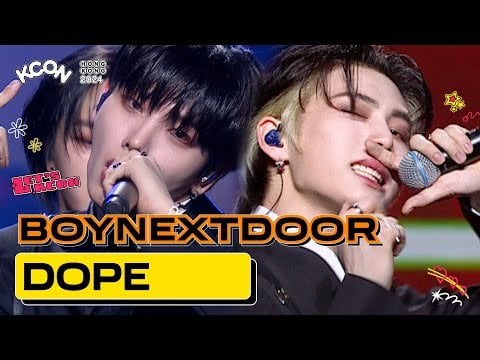 BOYNEXTDOOR covers “DOPE” at KCON Hong Kong 2024 × M Countdown - 230424