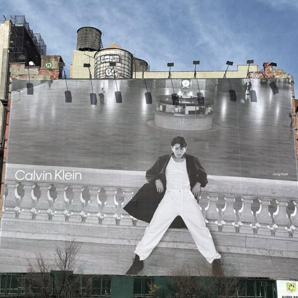 240409 New Jungkook for Calvin Klein billboard in New York City