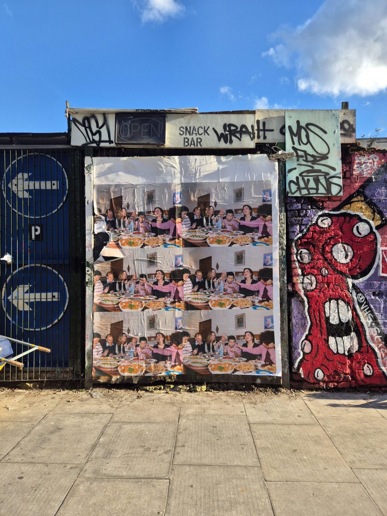 ARMY spot “Right place, wrong person” poster in London