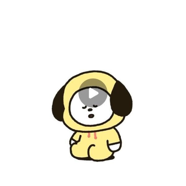 240417 BT21 on Instagram: Feeling fresh spring breeze, sp..sleep..ing..😴🍃