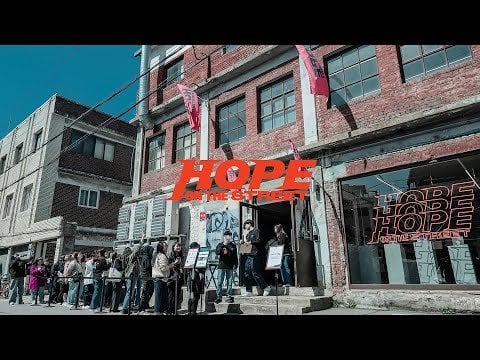 240414 j-hope 'HOPE ON THE STREET' POP-UP Sketch