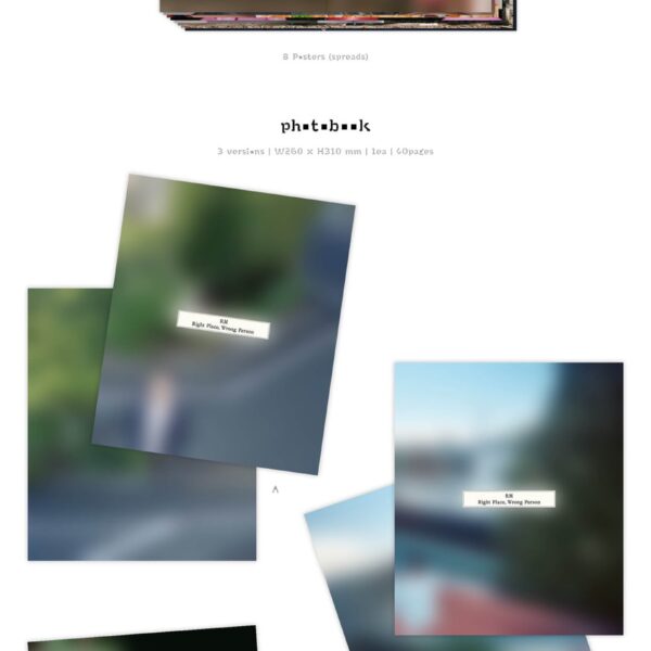 RM's 2nd Solo Album 'Right Place, Wrong Person' Album Packaging Preview - 260424