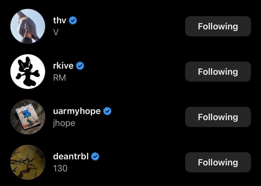 DEAN liked namjoon’s post, collab??